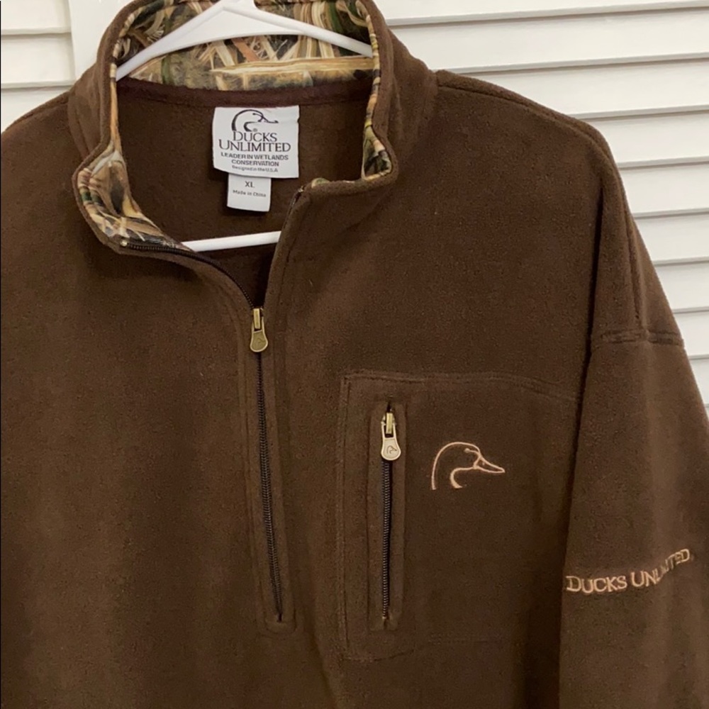 Ducks Unlimited fleece jacket